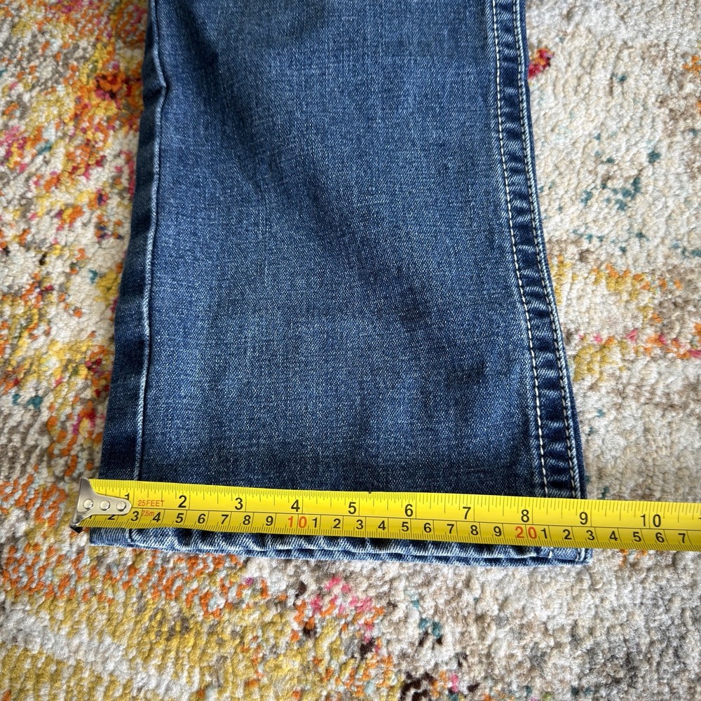 Ariat M5 Straight Fit Jeans Mens 33x30 Blue Medium Wash Denim Western Cowboy - Picture 6 of 8